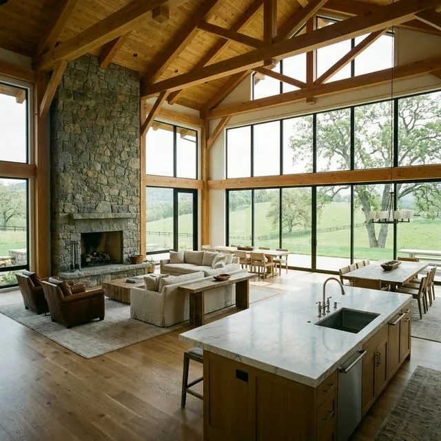 Big Cove Living Room Cleaning